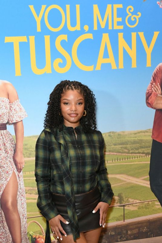 HALLE BAILEY at You, Me & Tuscany Special Screening in Los Angeles 02/27/2026