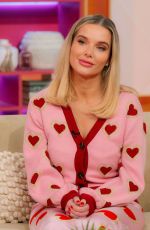 HELEN FLANAGAN at Lorraine TV Show in London 02/09/2026