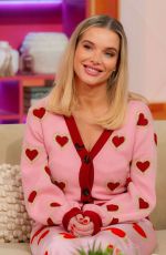 HELEN FLANAGAN at Lorraine TV Show in London 02/09/2026