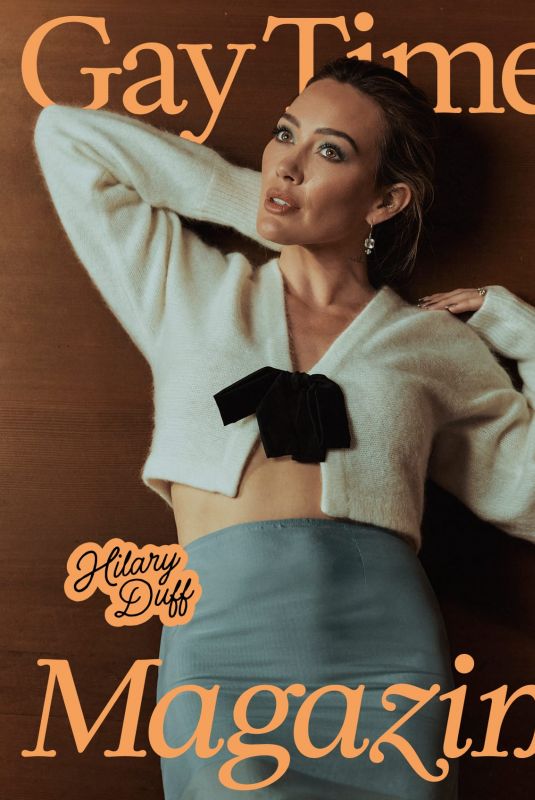 HILARY DUFF on the Cover of Gay Times, March 2026