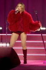 HILARY DUFF Performs at Opening Night of Residency at Voltaire at The Venetian Resort in Las Vegas 02/14/2026
