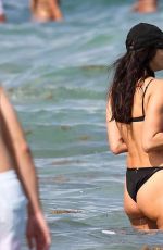 IRINA SHAYK in Bikini at a Beach in Miami 02/15/2026