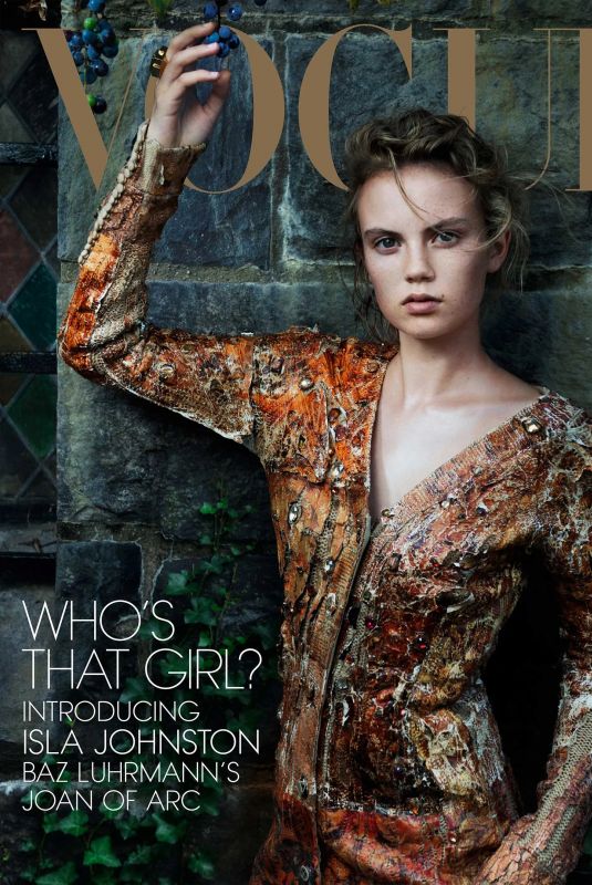 ISLA JOHNSTON for Vogue UK, September 2025