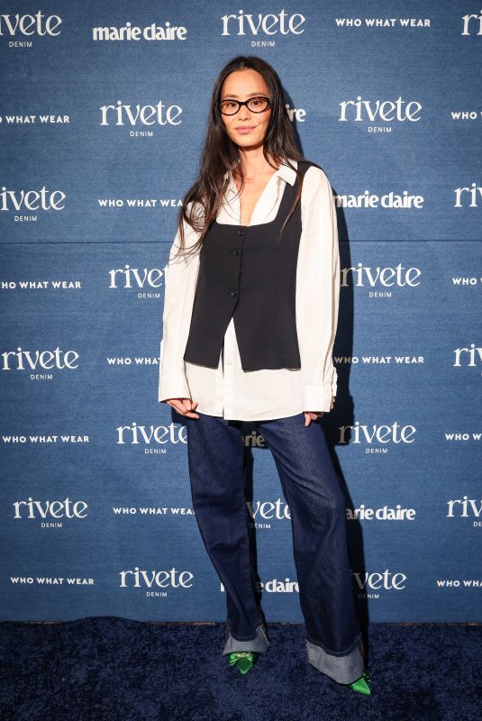JAMIE CHUNG at Rivete Denim by LOFT Launch Party in New York City 02/10/2026