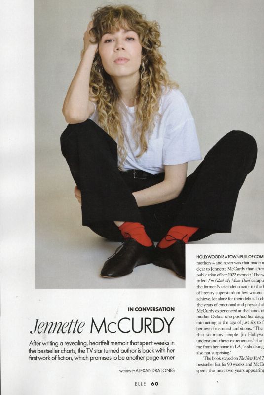 JENNETTE MCCURDY in Elle UK, March 2026