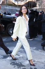 JENNIE Arrives at Calvin Klein Fashion Show at NYFW in New York 02/13/2026