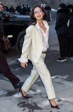 JENNIE Arrives at Calvin Klein Fashion Show at NYFW in New York 02/13/2026