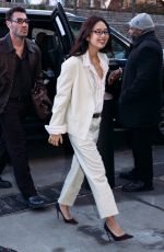 JENNIE Arrives at Calvin Klein Fashion Show at NYFW in New York 02/13/2026