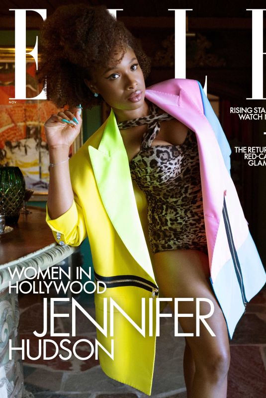 JENNIFER HUDSON for Elle USA: Women in Hollywood, October 2021