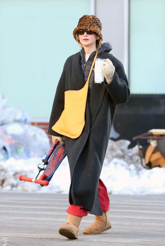JENNIFER LAWRENCE Out and About in New York 02/05/2026
