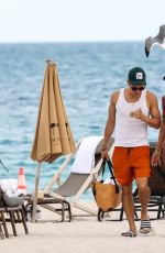 JESSICA ALBA and Danny Ramirez at The Setai Beach in Miami Beach 012/16/2026