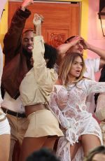 JESSICA ALBA at Bad Bunny