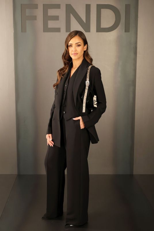 JESSICA ALBA at Fendi Fashion Show at MFW in Milan 02/25/2026