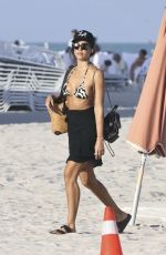 JESSICA ALBA in Bikini on the Beach in Miami 02/15/2026