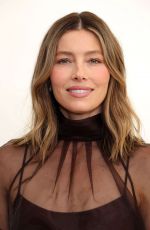 JESSICA BIEL at Apple TV Press Day at Barker Hangar in Santa Monica 02/03/2026