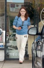 JOEY KING Leaves a Nail Salon in Los Feliz 02/17/2026