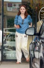 JOEY KING Leaves a Nail Salon in Los Feliz 02/17/2026