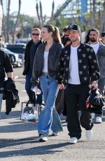 JOSEPHINE SKRIVER Arrives at Super Bowl LX in Santa Clara 02/08/2026
