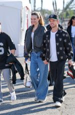 JOSEPHINE SKRIVER Arrives at Super Bowl LX in Santa Clara 02/08/2026