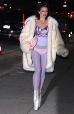 JULIA FOX Arrives at Marc Jacobs Show at New York Fashion Week in New York 02/09/2026