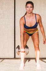 JULIA MANSUCO - Winter Games Workout, Sochi 2014