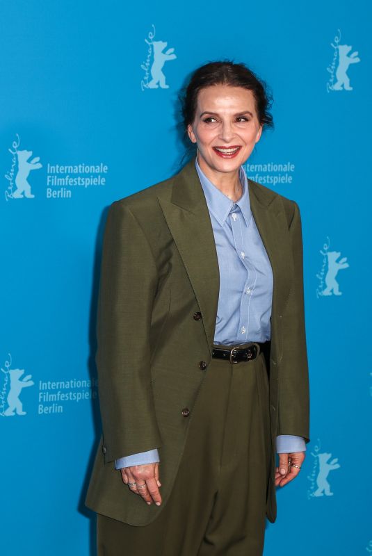 JULIETTE BINOCHE at Queen at Sea Photocall at 76th Berlin Film Festival 02/17/2026