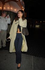 KAIA GERBER Arrives at Sombr