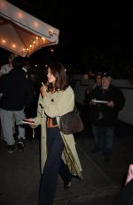 KAIA GERBER Arrives at Sombr