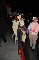 KAIA GERBER Arrives at Sombr