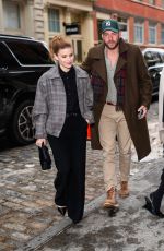 KATE MARA at Lafayette 148 Presentation a New York Fashion Week in New York City 02/11/2026