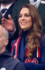 KATE MIDDLETON at Six Nations Rugby at Twickenham Stadium 02/21/2026