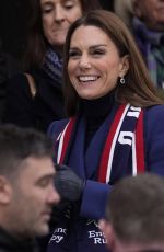 KATE MIDDLETON at Six Nations Rugby at Twickenham Stadium 02/21/2026