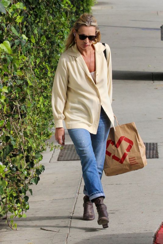 KATE MOSS Out Shopping at the CVS in Los Angeles 02/15/2026