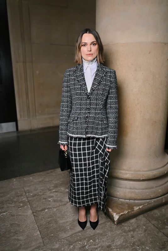 KEIRA KNIGHTLEY at Erdem Autumn Winter 2026 Show at London Fashion Week in London 02/22/2026
