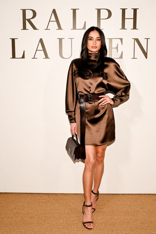 KELSEY MERRITT at Ralph Lauren Fashion Show at New York Fashion Week 02/10/2026