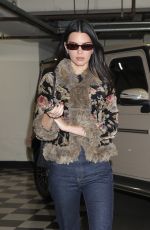 KENDALL and KYLIE JENNER Out for Dinner at Sushi Park in West Hollywood 02/10/2026