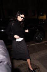 KENDALL JENNER Arrives at Her Hotel at Milan Fashion Week in Milan 02/24/2026
