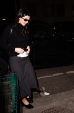 KENDALL JENNER Arrives at Her Hotel at Milan Fashion Week in Milan 02/24/2026