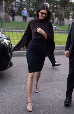 KENDALL JENNER at Emporio Armani Fashion Show at Milan Fashion Week in Milan 02/26/2026