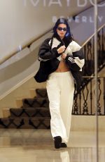KENDALL JENNER at Maybourne Hotel in Los Angeles 19/02/2026