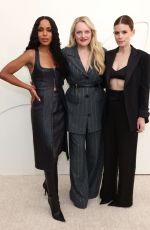 KERY WASHINGTON, ELISABETH MOSS and KATE MARA at Apple TV Press Day at Barker Hangar in Santa Monica 02/03/2026