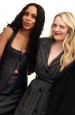 KERY WASHINGTON, ELISABETH MOSS and KATE MARA at Apple TV Press Day at Barker Hangar in Santa Monica 02/03/2026