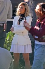 KIM KARDASHIAN on the Set of Eva Longoria Directed Movie The Fifth Wheel 02/04/2026