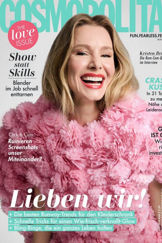 KRISTEN BELL in Cosmopolitan Deutsch, March 2026