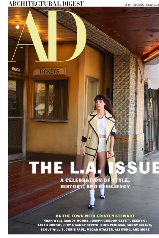 KRISTEN STEWART for Architectural Digest, March 2026
