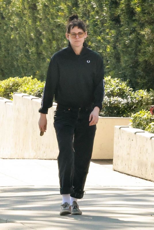 KRISTEN STEWART Out and About in Los Feliz 02/06/2025