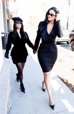 KYLIE JENNER and KOURNEY KARDASHIAN Arrives at Launch of Lemme x Kylie Cosmetics Gummies at Ulta Beauty in Calabasas 02/04/2026