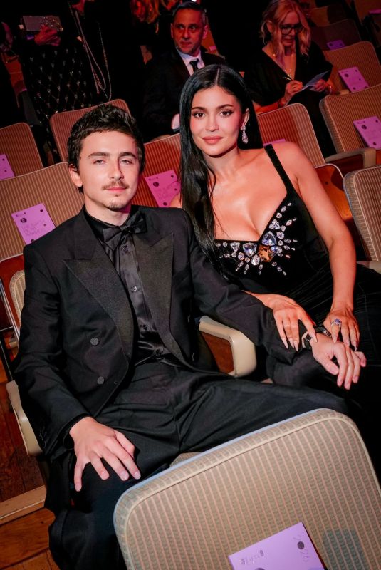 KYLIE JENNER and Timothee Chalamet at 2026 EE BAFTA Film Awards in London 02/22/2026