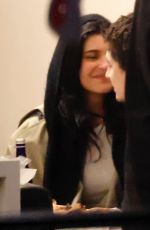 KYLIE JENNER and Timothee Chalamet at Dinner at Flour Pizzeria & Cafe in Brentwood 02/18/2026