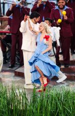 LADY GAGA Performs at Super Bowl LX at Levi